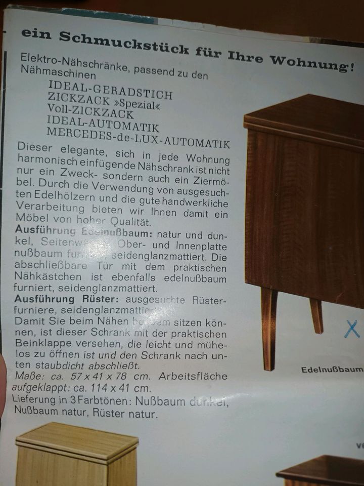 Nähmaschine Ideal Automatik Antiquität voll funktionsfähig in Bergisch Gladbach