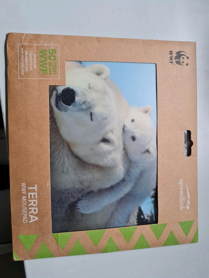 Mauspad mit Eisbären in Birkenheide