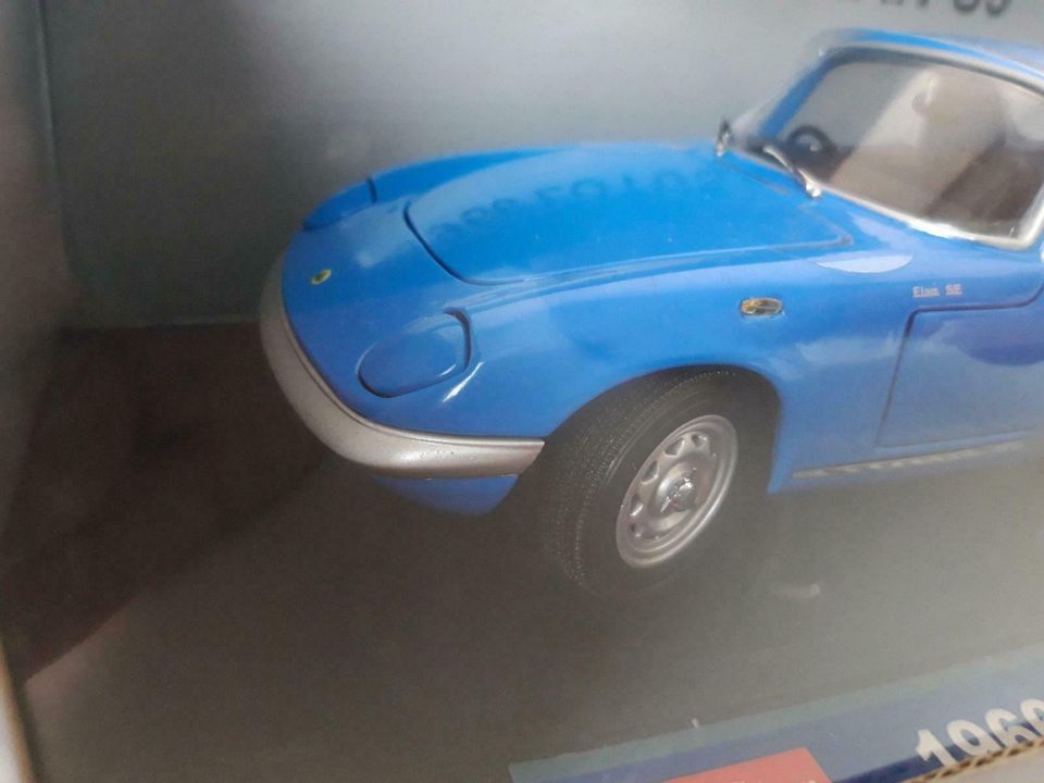 Lotus Elan S3 1966 blau 1:18 Sun Star OVP in Naumburg 