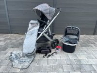 UPPAbaby Vista Kombi-Kinderwagen in grau inkl. viel Zubehör Baden-Württemberg - Bietigheim-Bissingen Vorschau