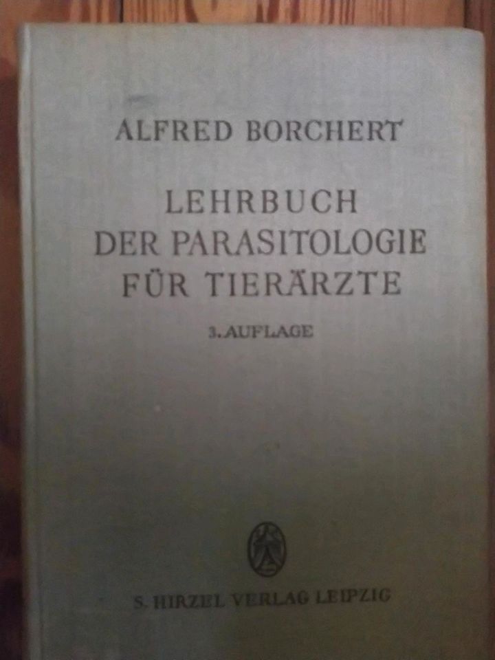 Lehrbuch der Parasitologie für Tierärzte Alfred Borchert in Wiesbaden
