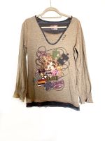 Desigual Langarmshirt/Pullover mit Katze Gr. L Braun Rheinland-Pfalz - Irrel Vorschau