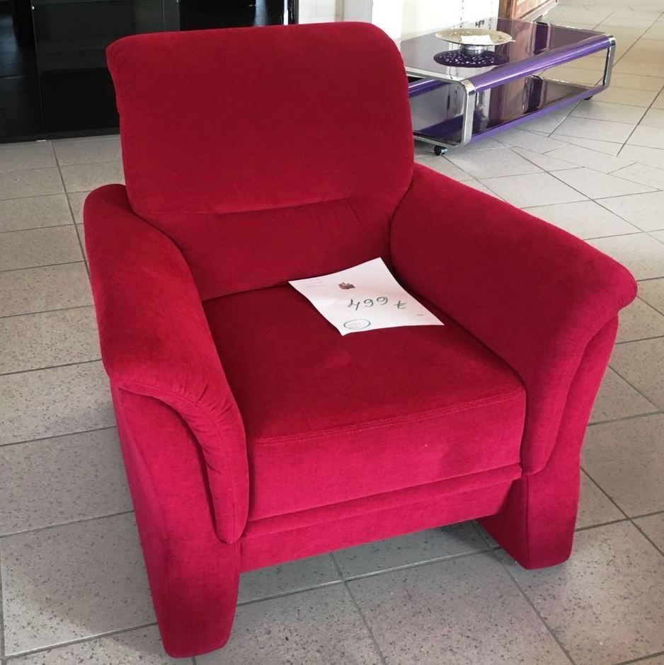 MONDO Einzelsessel Slim UVP 999 € NEU !!! Rot in Bedburg