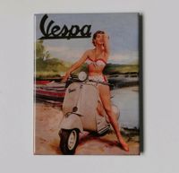 Magnet, Vespa, pin up, Kühlschrankmagnet Baden-Württemberg - Geisingen Vorschau