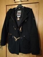 Jacke Parka Kurzmantel schwarz mit Kapuze Berlin - Tempelhof Vorschau