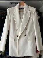Zara Blazer Damen weiß M Hessen - Seligenstadt Vorschau