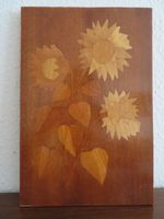 Seltenes, älteres Wandbild aus Holz mit Sonnenblumen Leipzig - Leipzig, Zentrum-Nord Vorschau