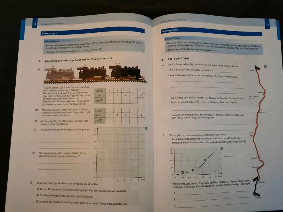 Physik Arbeitsheft Klasse 6 Sachsen-Anhalt VOLK UND WISSEN in Magdeburg