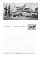 Testberichte 1958 Ford 17m P2 50er vintage classic Bayern - Diedorf Vorschau