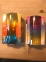 Zwei Regenbogenfarbene Coca Cola Gläser Bayern - Taufkirchen München Vorschau