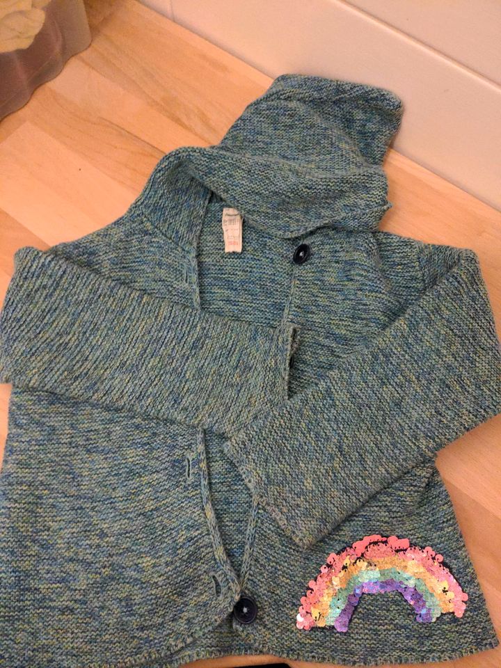 Hess Natur Strickjacke mit Kapuze Öko Jacke 92 in Leipzig