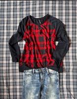 Kariertes Shirt Gr. XL 42 Jean Pascale, Langarm Blau Rot Karo München - Maxvorstadt Vorschau