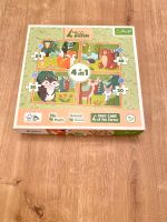 Puzzle Eco Waldtiere 24 40 36 30 Teile 3 4 5 Jahre Fuchs Bär Hase Niedersachsen - Sauensiek Vorschau