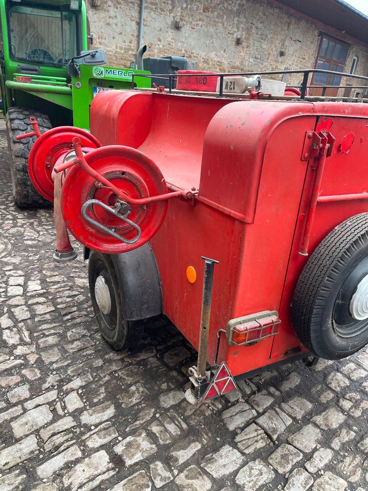 Feuerwehr Anhänger DDR TSA + TS8 Pumpe Zubehör Teile in Meineweh