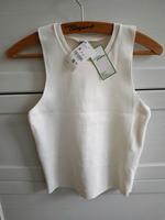 Neu 38 M crop top Pimkie weiß creme Rundhals Strick Sachsen - Auerbach (Vogtland) Vorschau