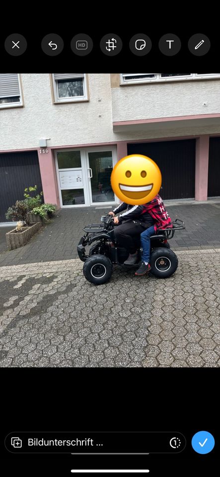 Quad für Kinder 125cc mit Akku , neupreis 999 Euro in Siegburg