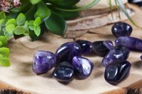 3 Stück Amethyst Trommelsteine | Trommelsteine aus Amethyst Nordrhein-Westfalen - Langenfeld Vorschau