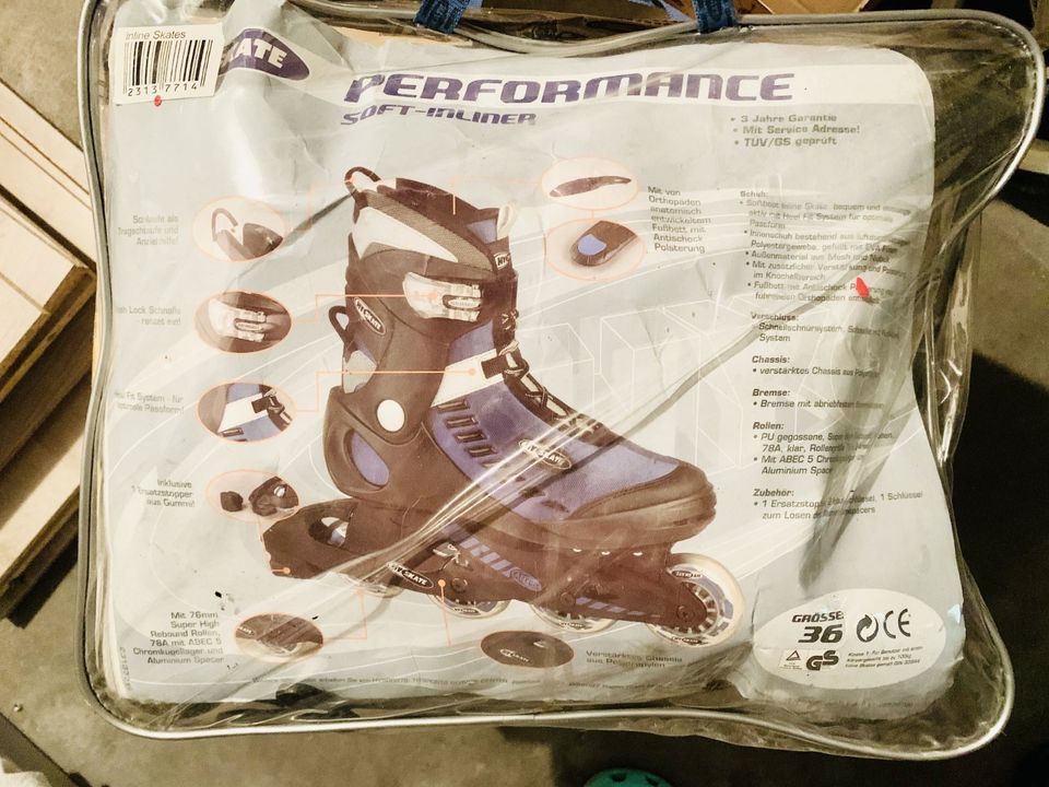 HYSKATE • Inliner • Inline-Skates • 36 • blau in Bingen