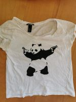 T-Shirt Gr. XS Siebdruck Handmade Banksy Nordrhein-Westfalen - Bad Laasphe Vorschau