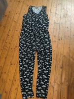 Jumpsuit Janina Größe 44 Sommer Hose schwarz neu  Overall Stretch Hessen - Edertal Vorschau