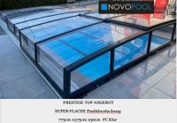 Pool Überdachung PRESTIGE 775x375 Abdeckung klar Dach Cover TOP Bayern - Ebelsbach Vorschau