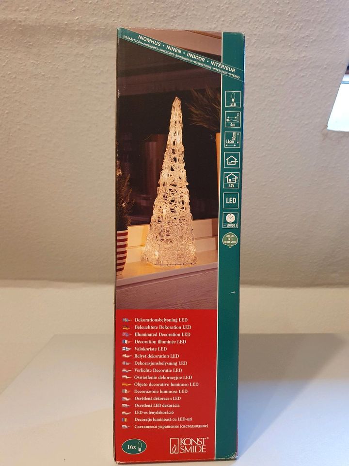 Konstsmide LED Pyramide 40cm Weihnachtsbeleuchtung in Lambrecht (Pfalz)