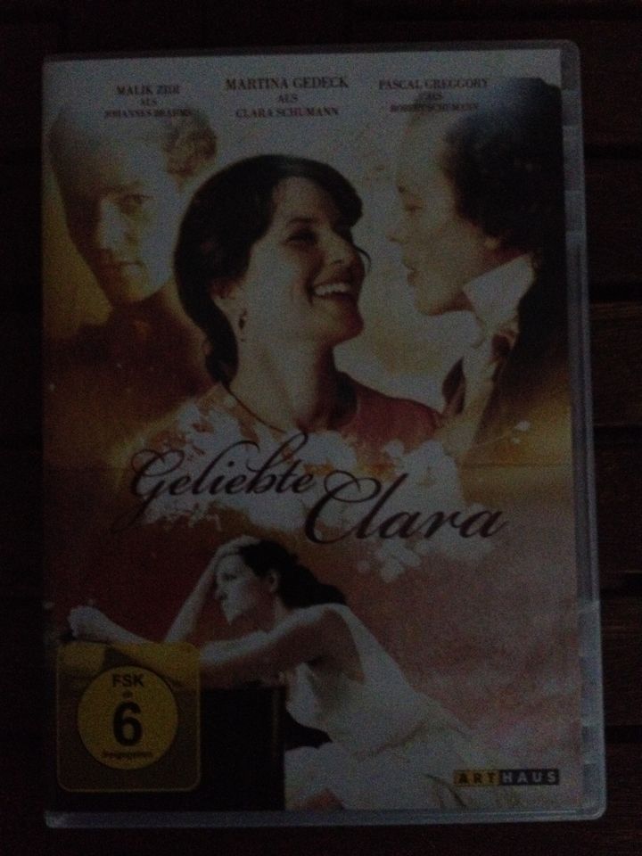 Geliebte Clara DVD Film über Clara & Robert Schuhmann u Brahms in Henstedt-Ulzburg