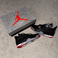 Jordan 4 Retro Bred Reimagined - Gr. 44 Brandneu Ungetragen Bayern - Würzburg Vorschau