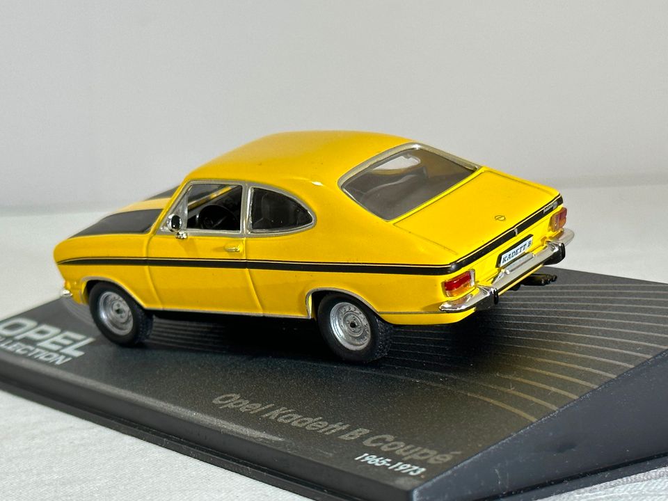 Eaglemoss Opel Collection Kadett B Coupe gelb 1/43 //VB 22.-€* in Rüsselsheim