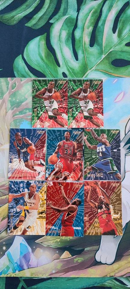 Teil1 NBA 740 Karten u. a. Michael Jordan Fleer/Upper Deck in Sontheim