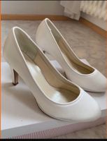 Weiße Pumps NP:140€ (Hochzeitsschuhe) Rheinland-Pfalz - Wittlich Vorschau