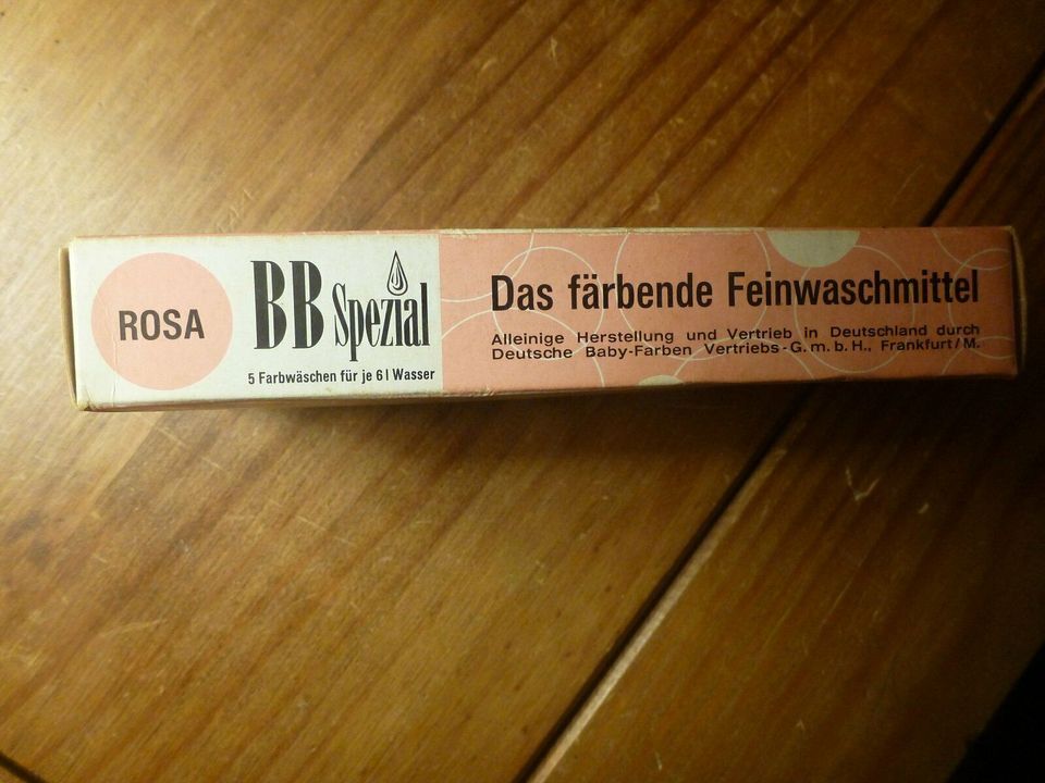 BB Spezial Rosa (Färbendes Feinwaschmittel) ca. 40-50 Jahre! in München