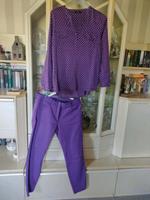 2Teiler Bluse und 3/4 Hose , Bonita, Gr. 44, lila Herzogtum Lauenburg - Berkenthin Vorschau