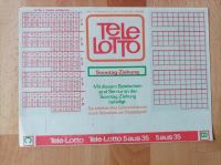 Tele Lotto Schein 5 aus 35 aus der DDR für 3,60 € inkl. Versand Sachsen-Anhalt - Merseburg Vorschau