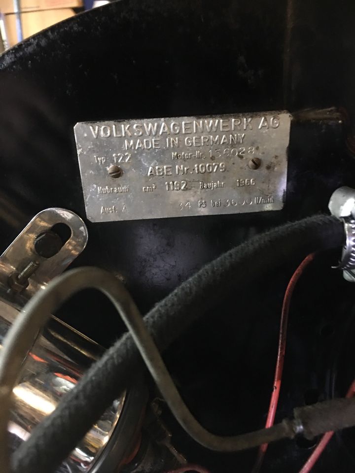 VW Käfer  Motor 1,2 Liter in Aindling