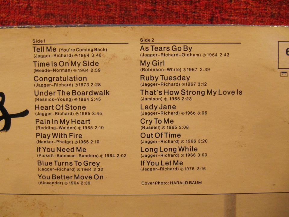 the Rolling Stones - Heart Breakers 19 Love songs      Vinyl / LP in Holzwickede