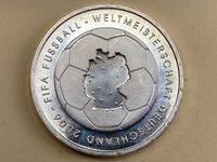 10 Euro Silbermünze Prägst. A Fußball WM Ausgabe 2003 Brandenburg - Wustermark Vorschau