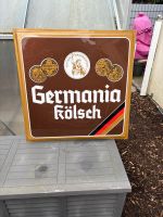 Werbung Germania Kölsch Werbeschild Bier Nordrhein-Westfalen - Leverkusen Vorschau