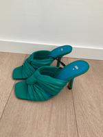 Zara Pantolette Sandale Gr. 38 grün Darß - Zingst Vorschau