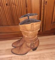 Lasocki Leder Stiefel Gr.40 braun Schuhe Bayern - Bad Neustadt a.d. Saale Vorschau