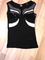 Mango Suit Pailetten Top Gr.S schwarz Niedersachsen - Sachsenhagen Vorschau
