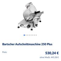 Bartscher Aufschnittmaschine 250 Plus Neu Häfen - Bremerhaven Vorschau