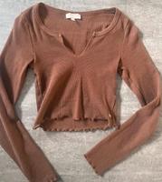 Pull & Bear Shirt langarm Oberteil Gr. S / 36 braun Baden-Württemberg - Heilbronn Vorschau