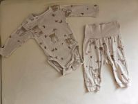 Süßes Set Body Langarm Hose 62 Reh beige Frühling Hessen - Kassel Vorschau