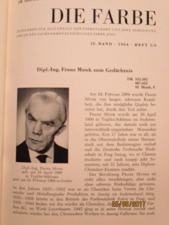 Manfred Richter. Die Farbe ,   Band  13 .(409) in Berlin