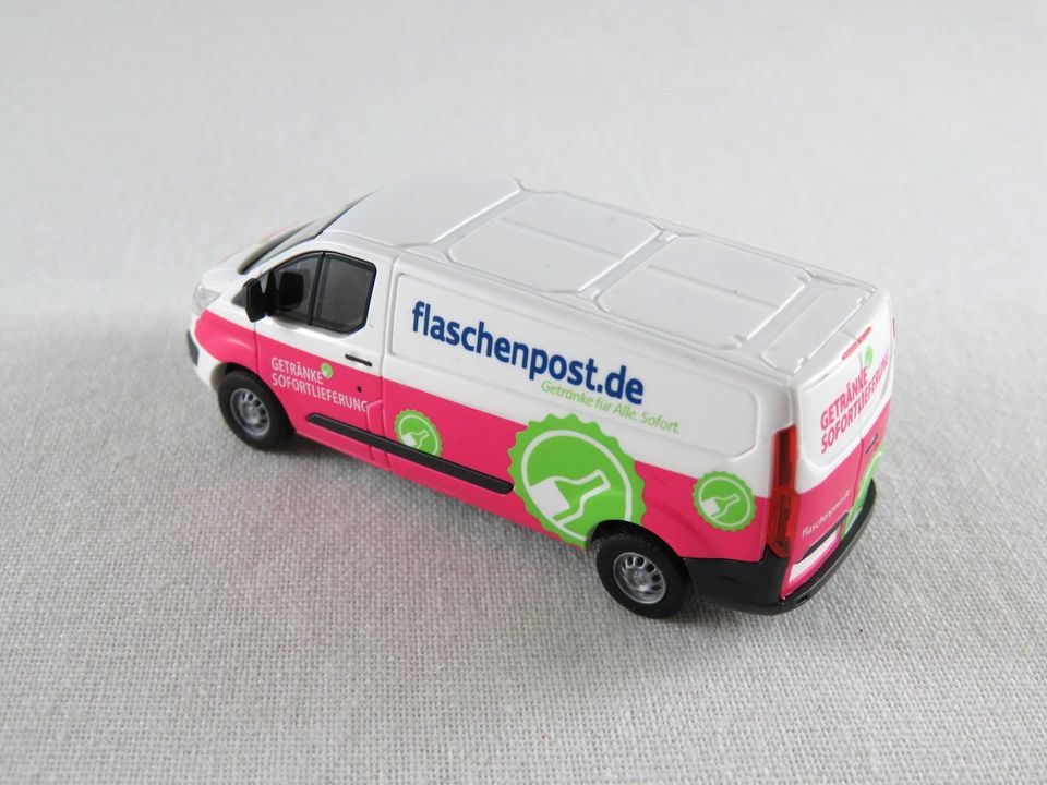 Busch 52437 Ford Transit Custom Kasten (2012) "Flaschenpost" 1:87 in Bad Abbach