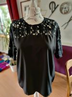 Bluse schwarz elegant mit Spitze -Lesara- Größe 4XL Dithmarschen - Tellingstedt Vorschau