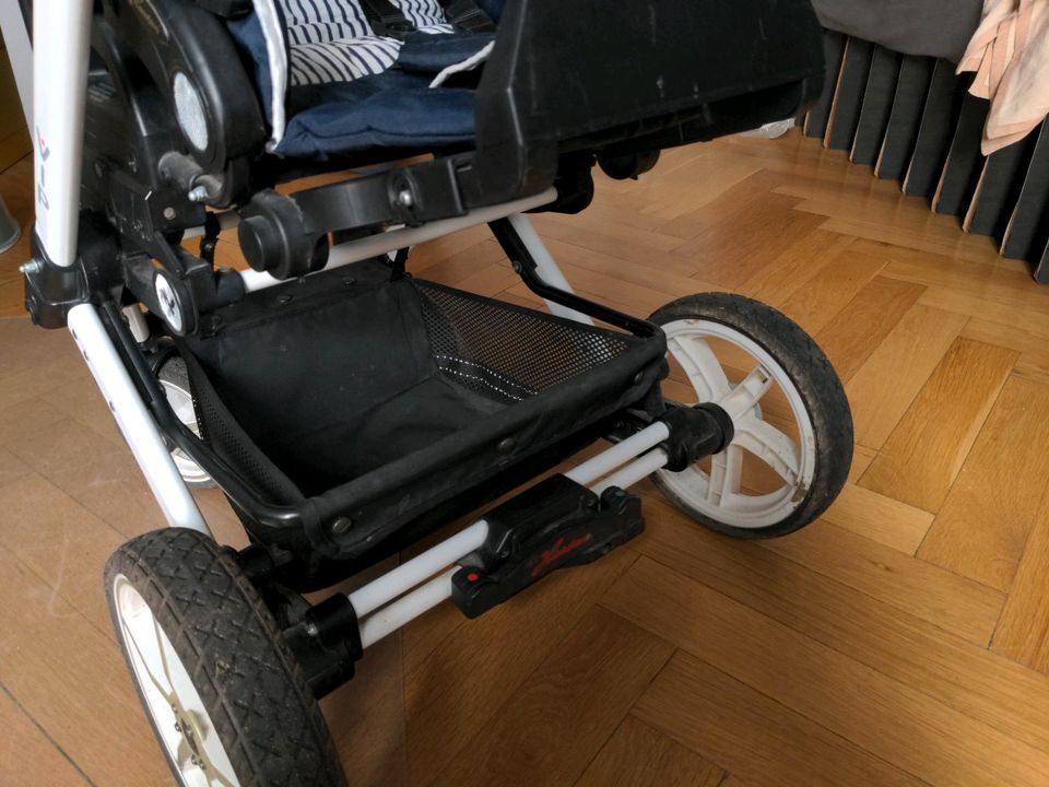 Hartan Vip mit Zubehör Kinderwagen mit Sportsitz Babywanne Buggy in Leipzig