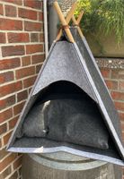 Hundezelt Zelt Hund Filz Tipi Hunde Hundetipi schwarz Schleswig-Holstein - Achterwehr Vorschau