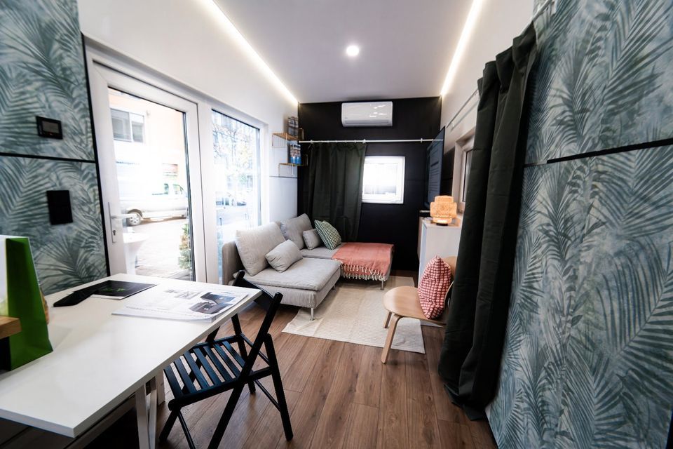 hagebau Tiny House beim hagebaumarkt RUTESHEIM in Rutesheim  